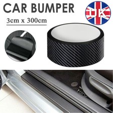 10ft Antiscratch Car Door Protector Sill Scuff Cover Sticker Carbon Fiber Strip