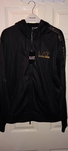 Ea7 armani tracksuit black and - tracksuit,