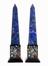 24" Marble Obelisk Lapis