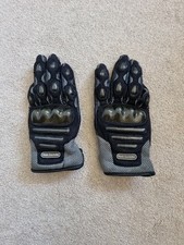 Hein Gericke Black & Grey Motorcycle Gloves