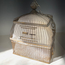 Antique Hendryx Brass Bird