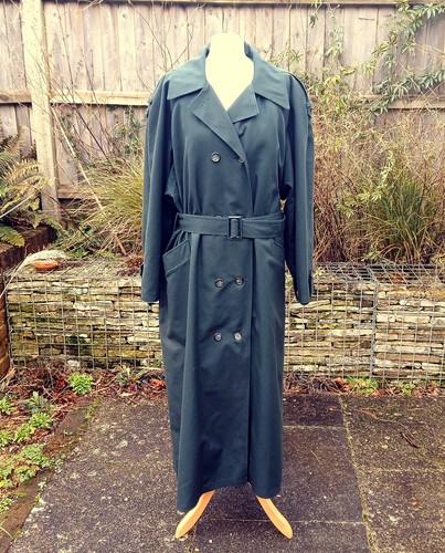 Vintage 1980s long loose green - vintage,