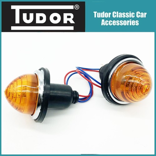 Pair tudor amber - tudor, indicator