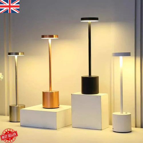 Led cordless touch desk - led,