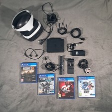 PS VR Set – Headset, Camera, Processor, 4 Games - Gran Turismo, RE7 & More