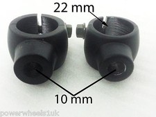 10MM MIRROR BRACKETS SET  150CC/200CC / 250CC ROAD LEGAL QUAD DIRT SCOOTER BIKE