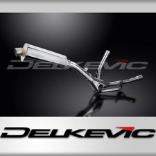SUZUKI DL650 V-STROM ABS 2012-16 350mm OVAL STAINLESS BSAU SILENCER EXHAUST KIT