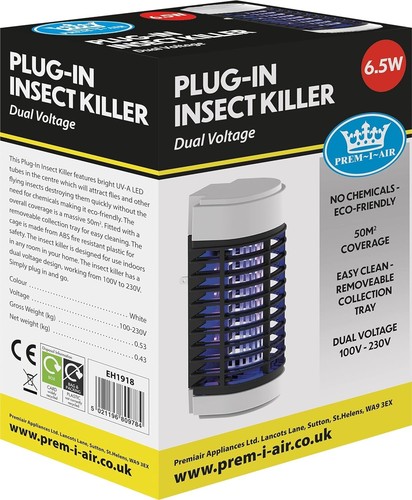 Plug bug zapper - fly, trap