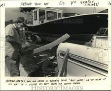 1985 Press Photo Norman Bordes