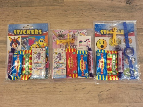 Pre filled party bags - filled,