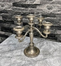 Vintage Silver Plated 5-Arm