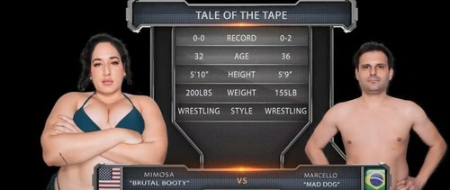 Evolved fights female - evolved,