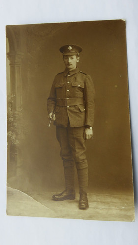 Postcard ww1 soldier - postcard, royal