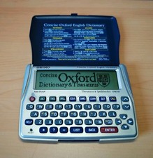 Seiko ER6100 Oxford English Dictionary Thesaurus Spellchecker Solver Working