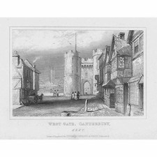 KENT Canterbury West Gate -