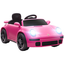 Ride-On Car Pink Plastic &