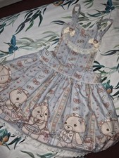 Infanta Lolita Salopette Dress Suspender Skirt Kawaii Teddy Hospital