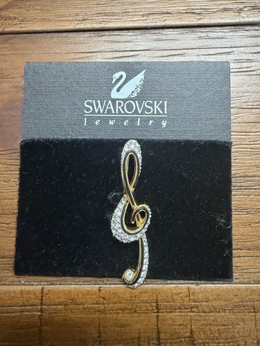 Swarovski crystal clef - swarovski, g-clef