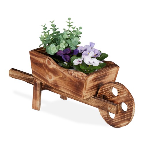 Wheelbarrow planter decorative