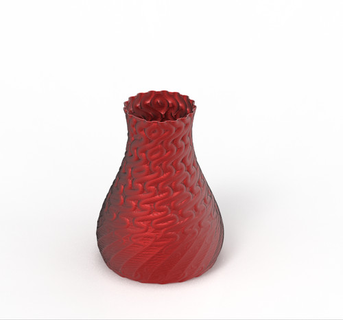 Terra flower vase 3d - flower,