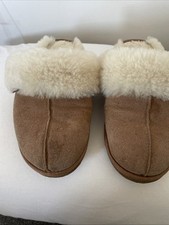Ladies Camel Brown Slip On