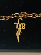 Elvis Charm Bracelet Gold