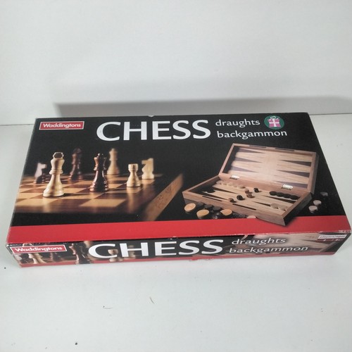 Waddingtons chess draughts - waddingtons,