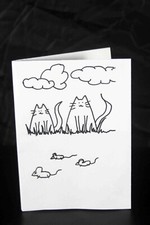 Blank Greeting Card Notelet -