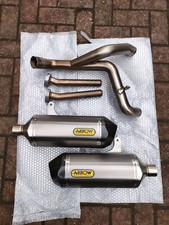 Arrow Silencers and link pipe for Triumph Speed Triple 1050 2011-2015