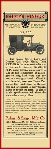 1909 palmer singer town - town, &