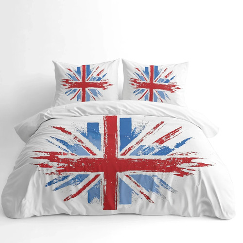 Print union jack - print, duvet