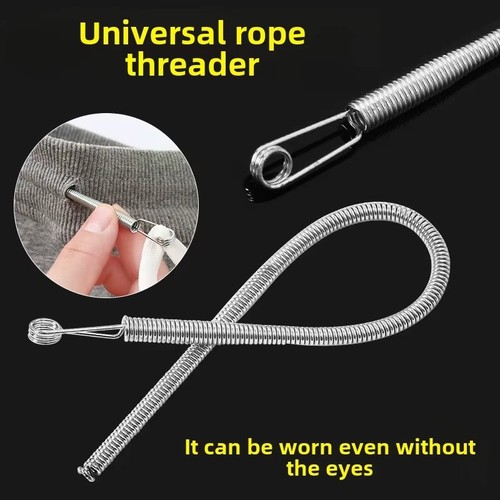 Drawstring threader bendable - threader,