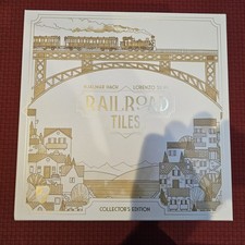 Railroad Tiles Collectors Edition With Signed Poster And Tile