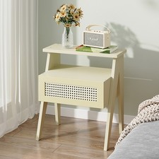 Bamboo Nightstand Bedside