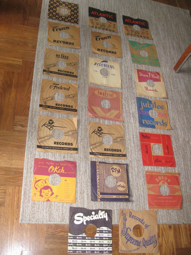 Rpm record sleeves - 20,