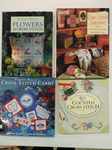 Cross stitch books - stitch, x