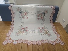 Vintage Cream Embroidered