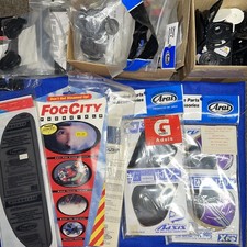 Motorcycle Selection Of Helmet Spares Arai Fogcity Lot Lazer Job Lot Parts