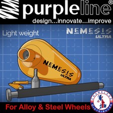 Purpleline Nemesis Ultra Caravan Wheel Clamp Lock - High Security Wheel Clamp