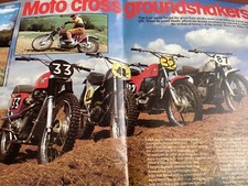 BSA B50  MATCHLESS G85CS RICKMAN METISSE 3 TRIUMPH MK2 MOTOCROSS GROUNDSHAKERS