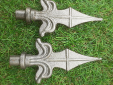 RAILHEADS /SPEARS/ FINALES/  x10   weldable
