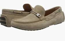 Hugo Boss men's moccasins Driver_Mocc_sdhwlc size UK 11.5 Made in Italy, leather
