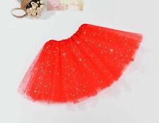 Adult Kid Sparkly Sequin Ballet Tutu Skirts Party Fancy Dress Dance Halloween