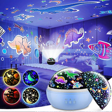Qukir Star Dinosaur Projector, Toys for Boys 1-14 Year Blue