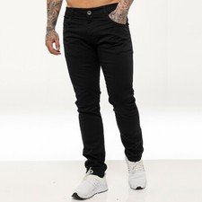 Kruze Mens Chino Trousers Slim