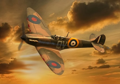 Spitfire mk1a duxford n3200 - duxford,