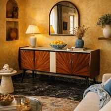 Vintage Buffet Cabinet Exotic