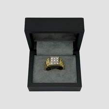 9ct CZ Rolex Style Ring