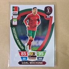 Panini Adrenalyn XL Qatar World Cup holo RONALDO Goal Machine Card