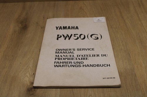 Yamaha service manual - pw,
